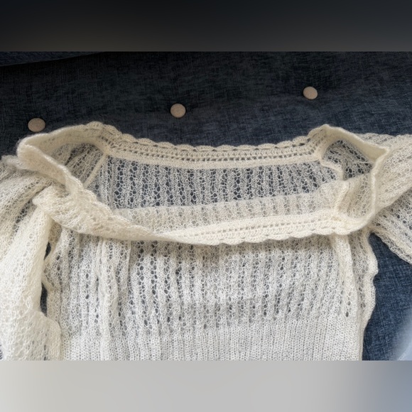 Mirror Palais Little Lamb Knit Top - Size L - Picture 9 of 12